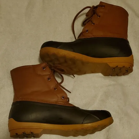 Sperry Duck Boots🦆 - Brown/Black - EUC