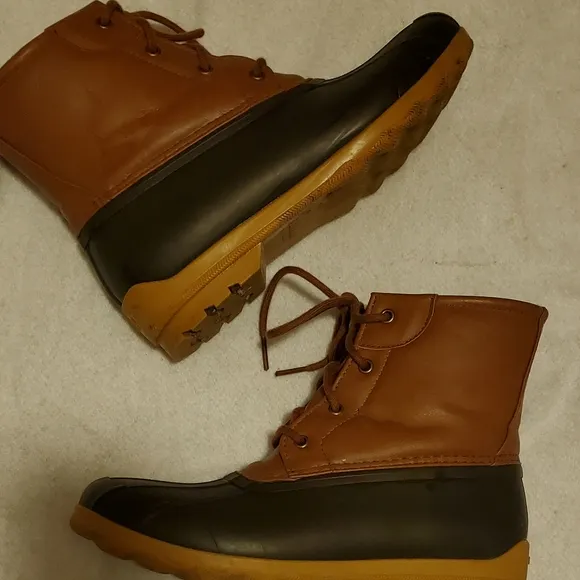 Sperry Duck Boots🦆 - Brown/Black - EUC