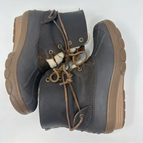 Sperry Saltwater Edge Sherpa Duck Boots