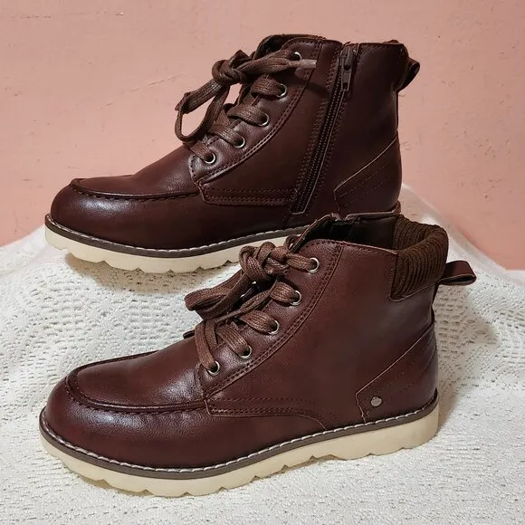 Steve Madden Girls Brown Boots Size 4