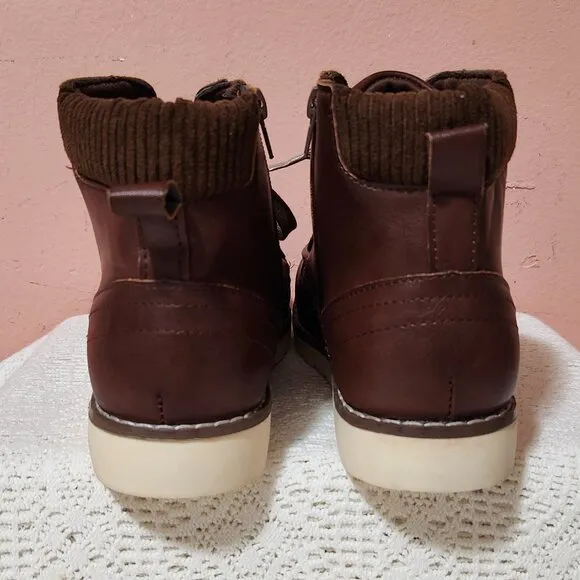 Steve Madden Girls Brown Boots Size 4