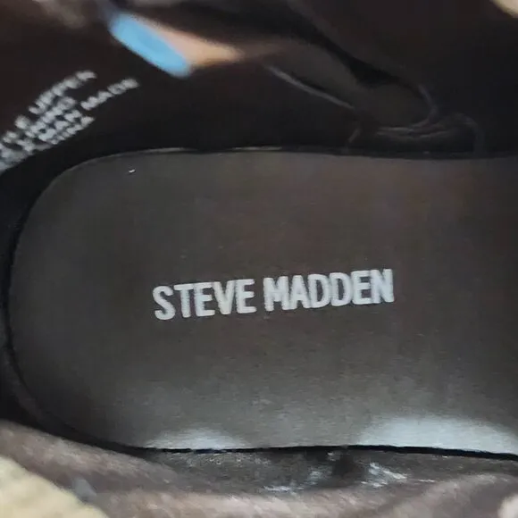 Steve Madden Girls Brown Boots Size 4