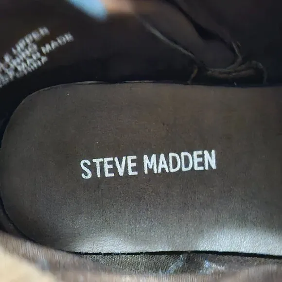 Steve Madden Girls Brown Boots Size 4