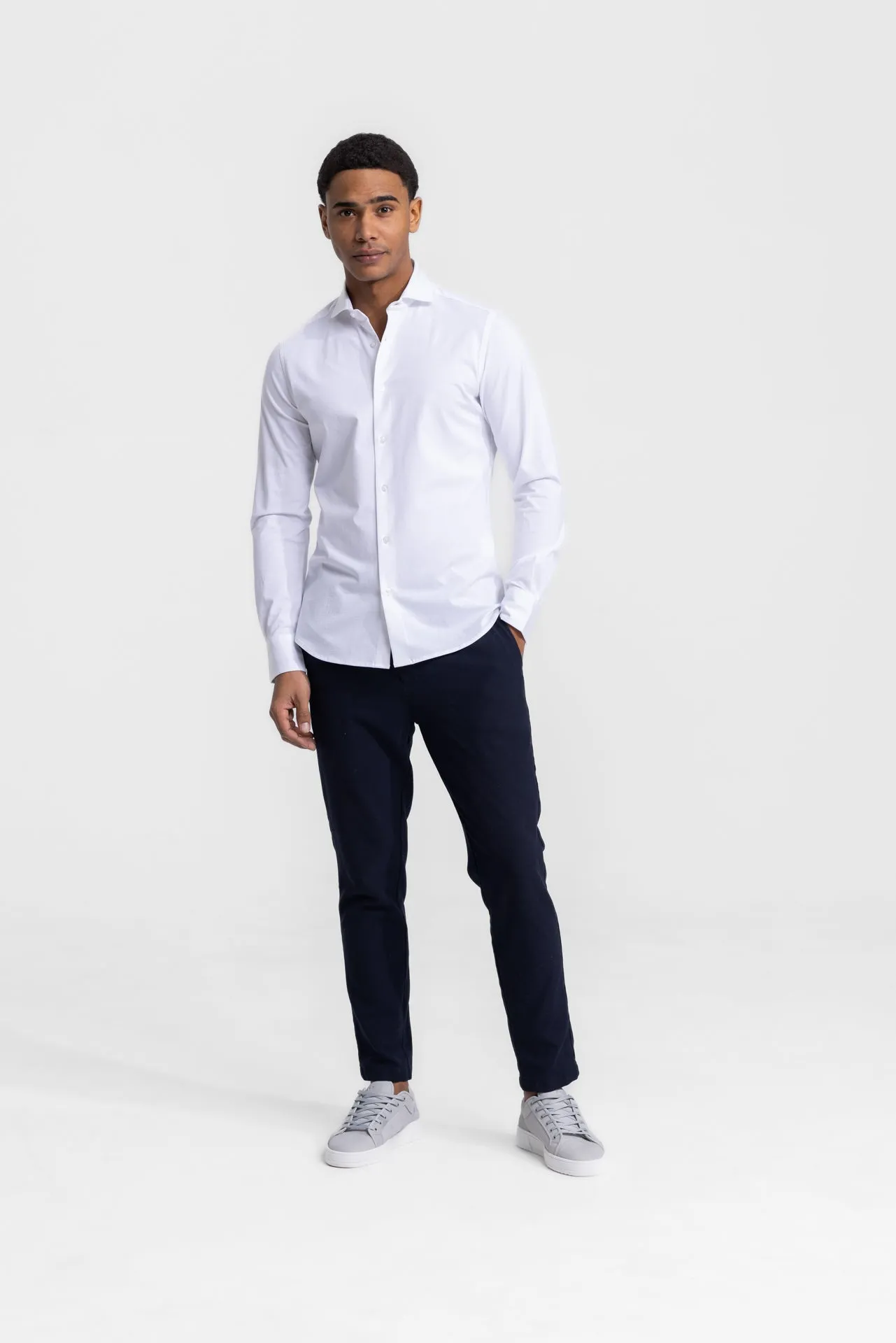 Sträcka White Stretch Shirt