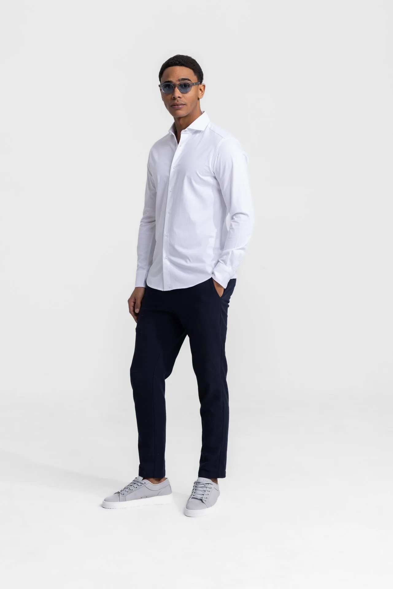 Sträcka White Stretch Shirt