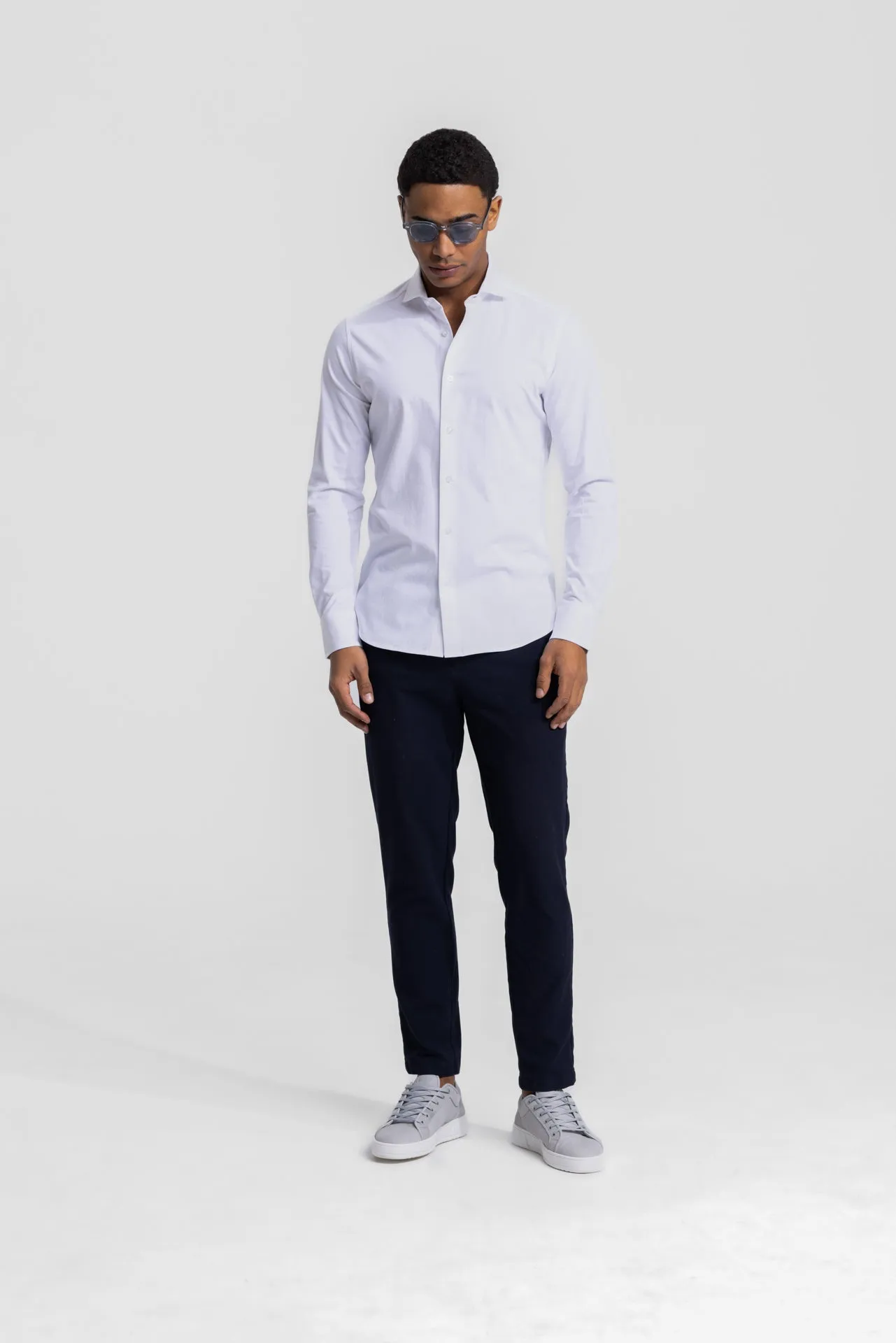 Sträcka White Stretch Shirt