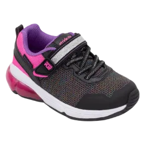 Stride Rite Radiant Bounce Sneaker - Black/Pink