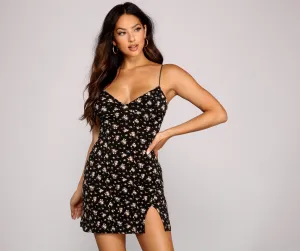 Summer Daydream Stylish Floral Mini Dress