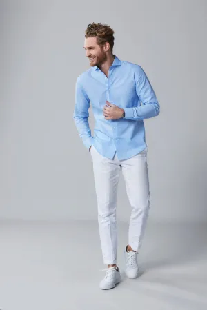 Sundre Blue Linen Shirt