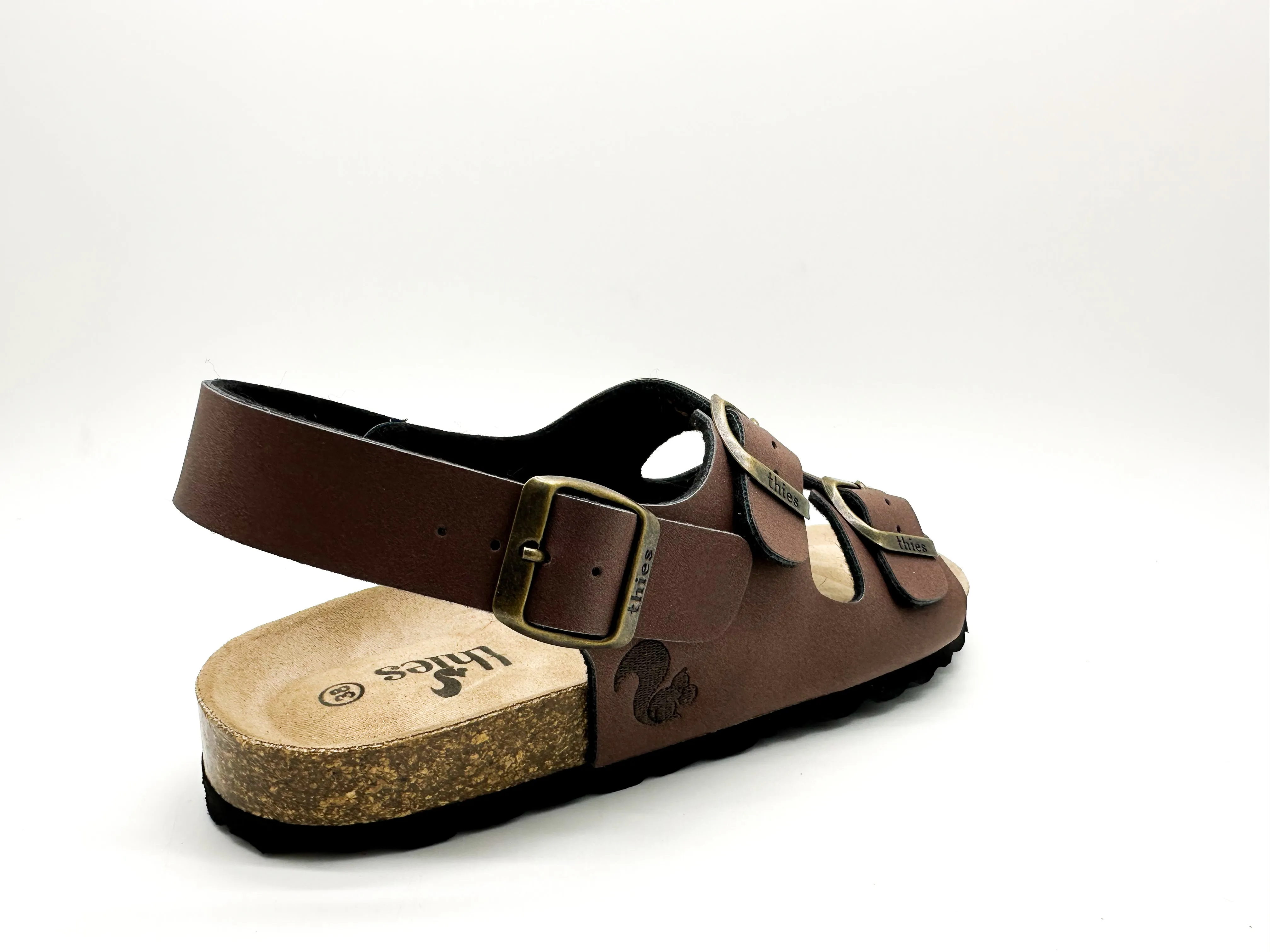 thies 1856 ® Eco Bio Backstrap Sandal vegan chocolate (W/M/X)
