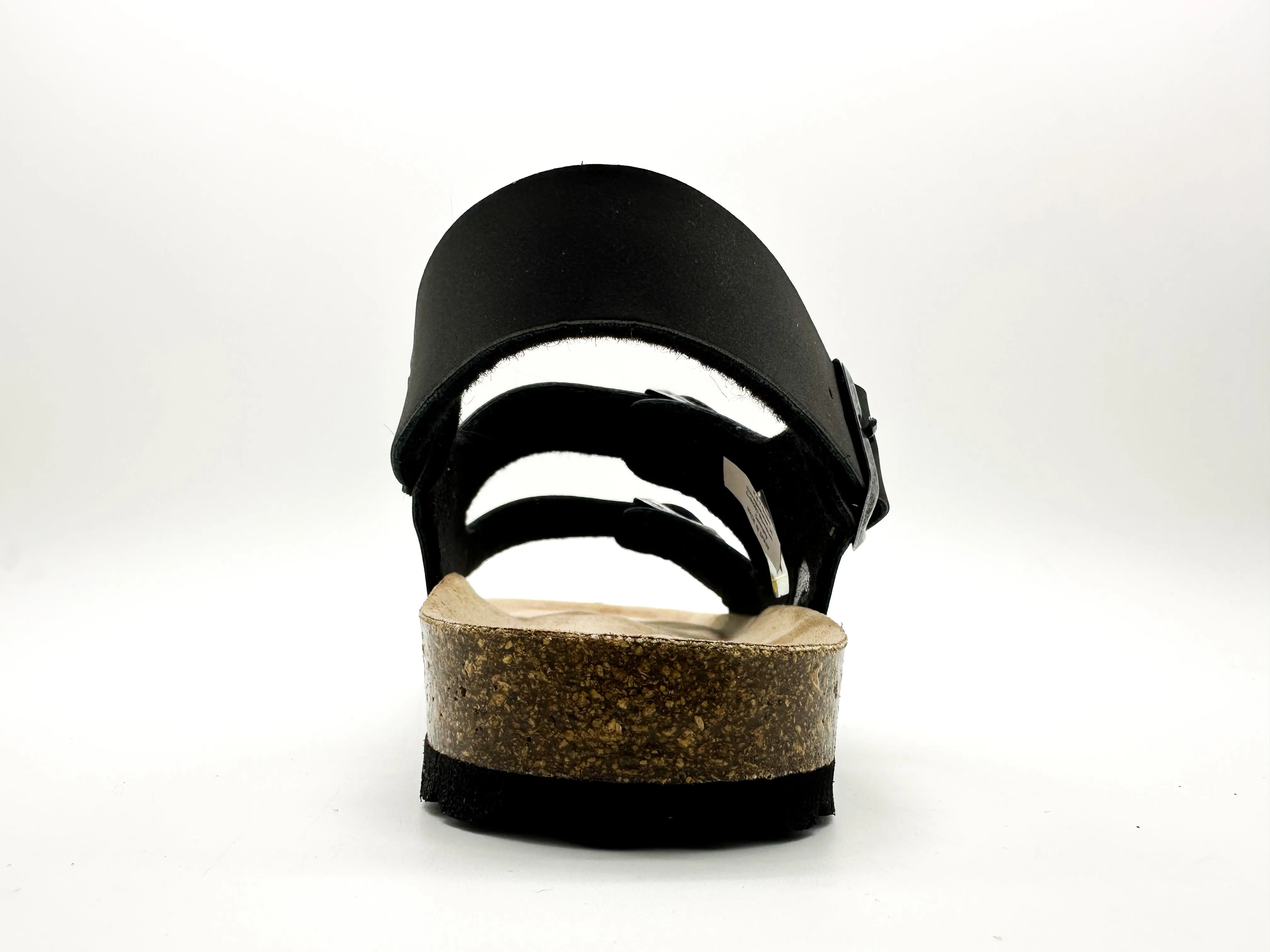 thies 1856 ® Eco Bio Backstrap Sandal vegan obsidian grey (W/M/X)