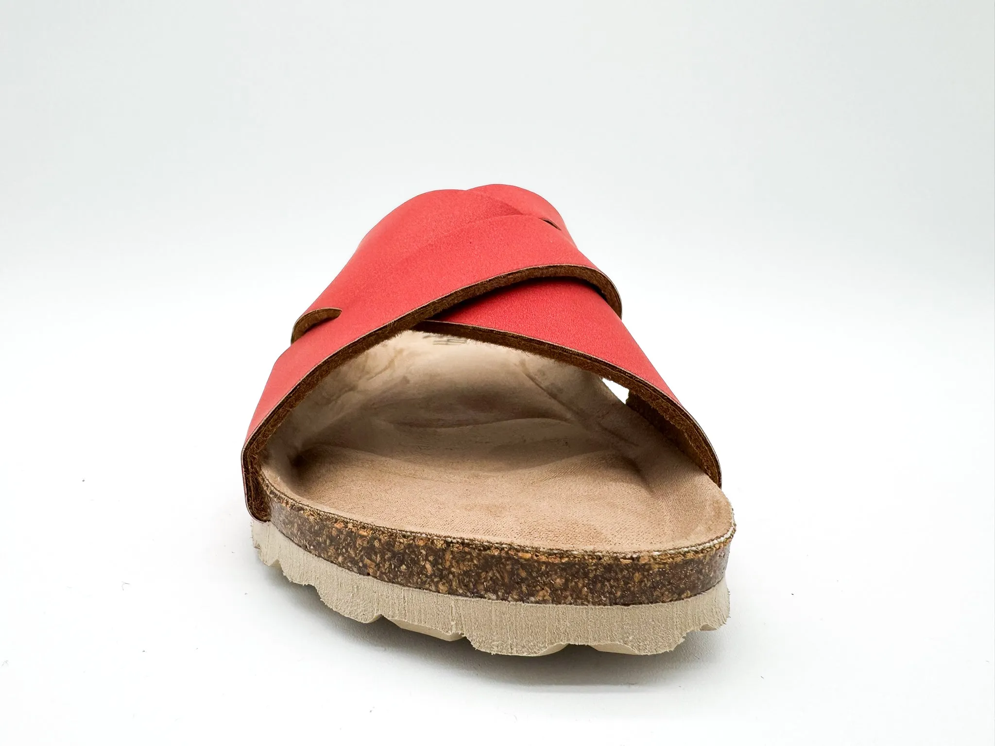 thies 1856 ® Eco Bio Cross Sandal vegan coral (W/X)