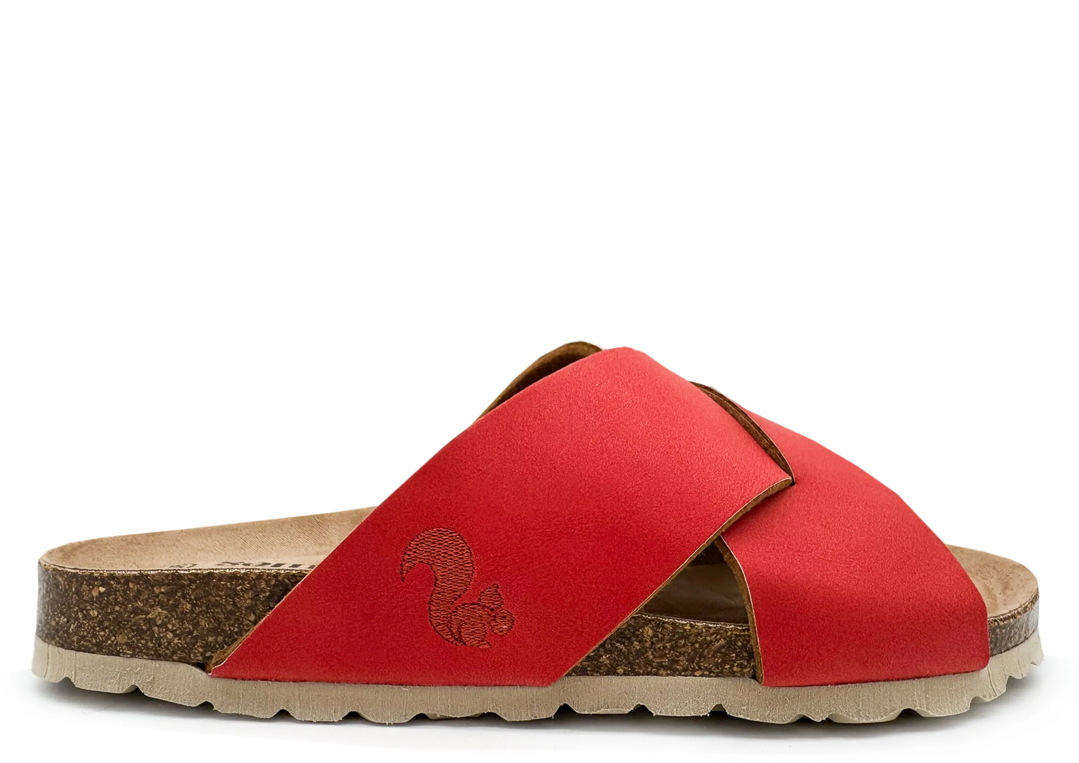 thies 1856 ® Eco Bio Cross Sandal vegan coral (W/X)