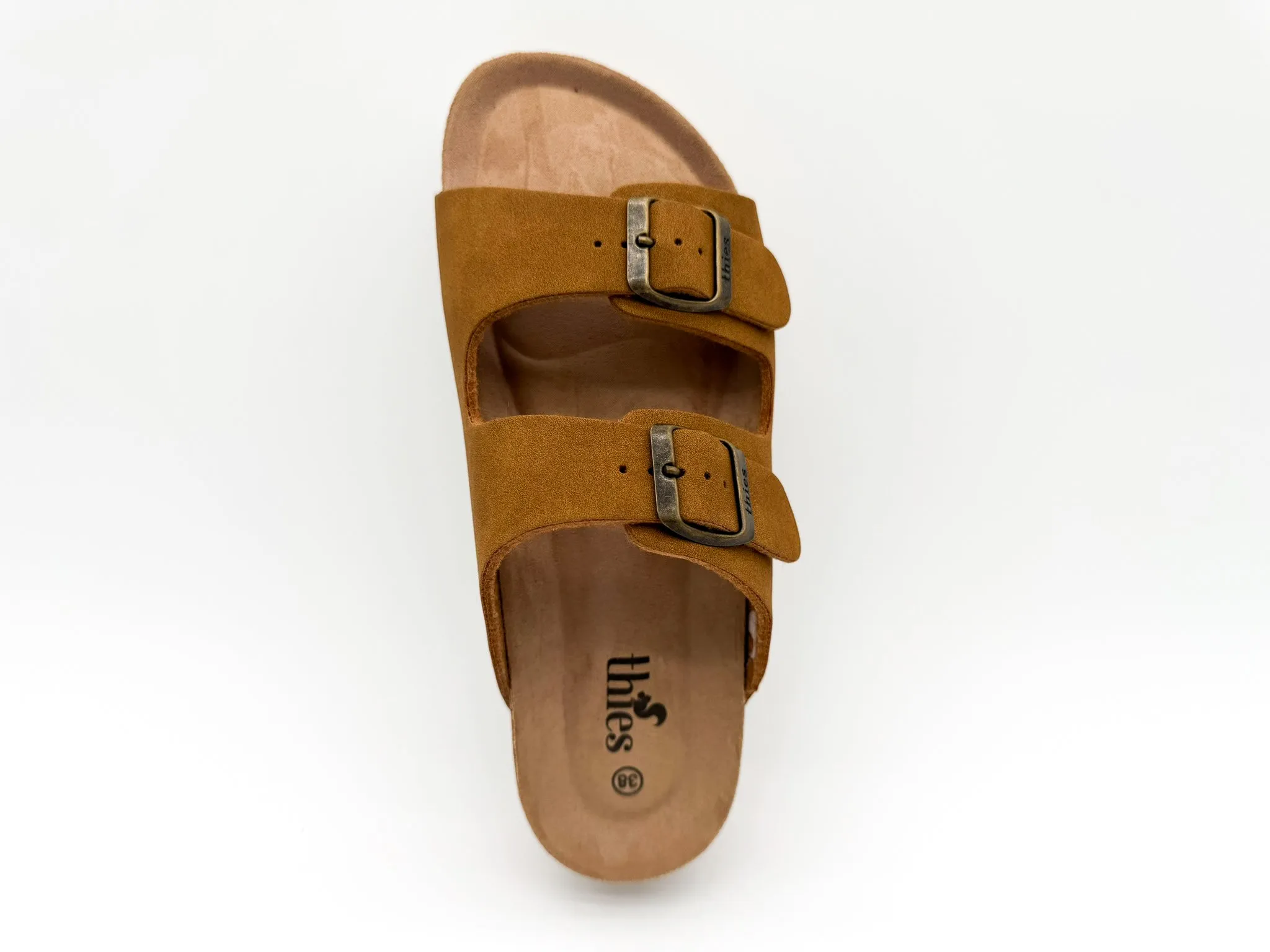 thies 1856 ® Eco Bio Plateau Sandal vegan cognac (W/X)