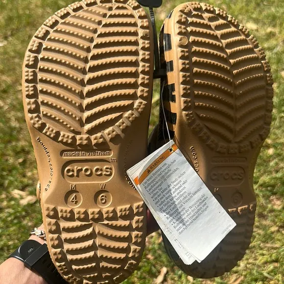 Tiger Pattern Kids CROCS