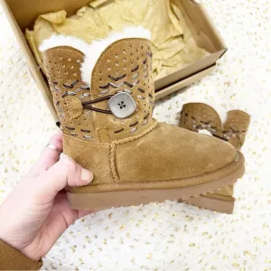 Toddler UGG Bailey Button Tehuano Boots