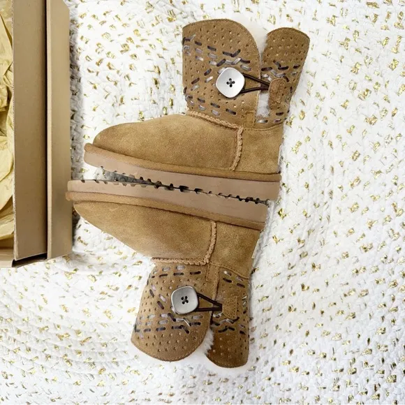Toddler UGG Bailey Button Tehuano Boots
