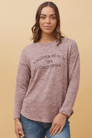 Top  emb graphic top (T516659)