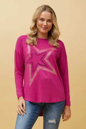 Top star print (T516441)
