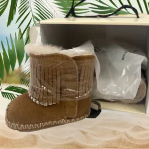 Ugg Branyon Fringe Boots Baby SZ 1