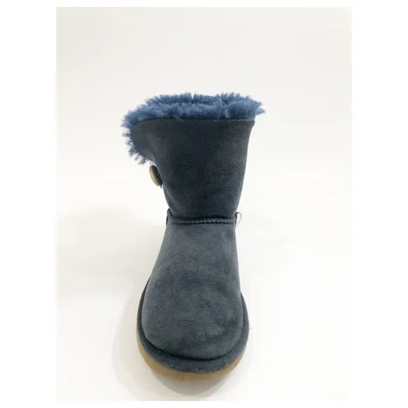 UGG Kids Bailey Boots Button Navy Size 2 ($) 4619($)