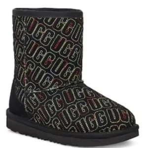 UGG KIDS NIB II GRAPHIC MULTI COLOR STITCHING  BOOTS SIZE 2
