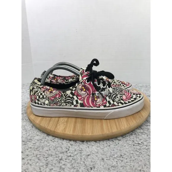 Vans x Disney Era Cheshire Cat Alice in Wonderland Athletic Sneakers Mens 9.5