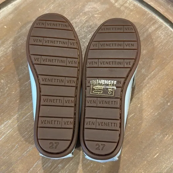 Venettini Reese Moccasin Light Blue Loafer Slip on