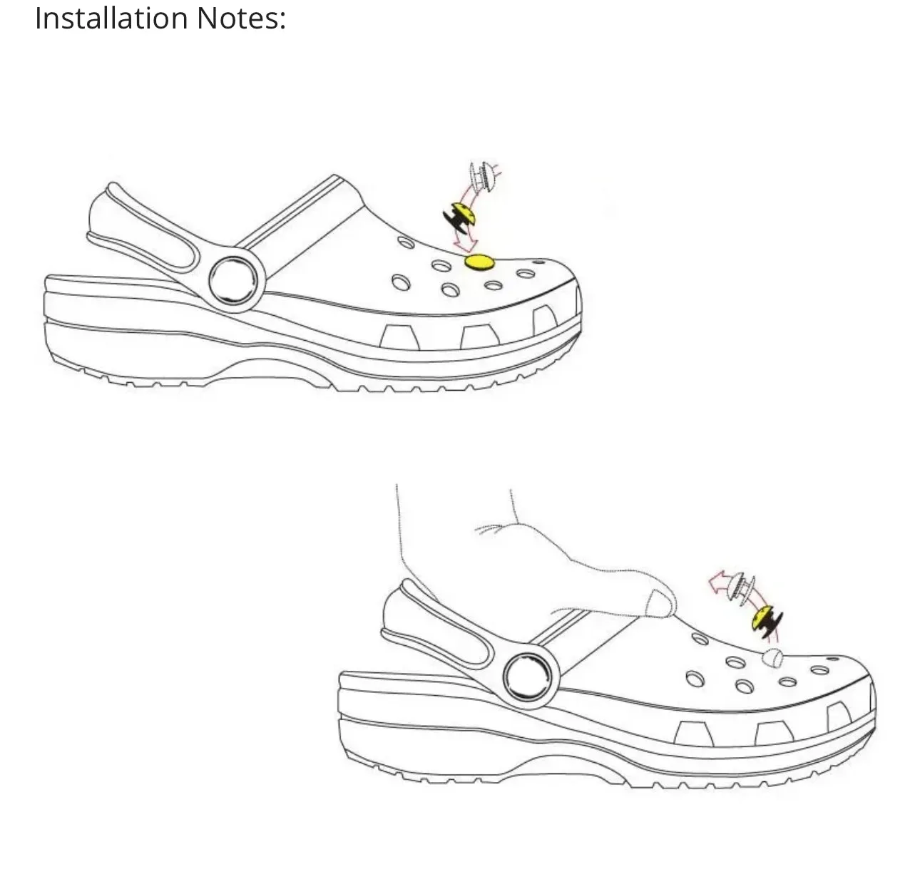 Video Game Shoe Charms