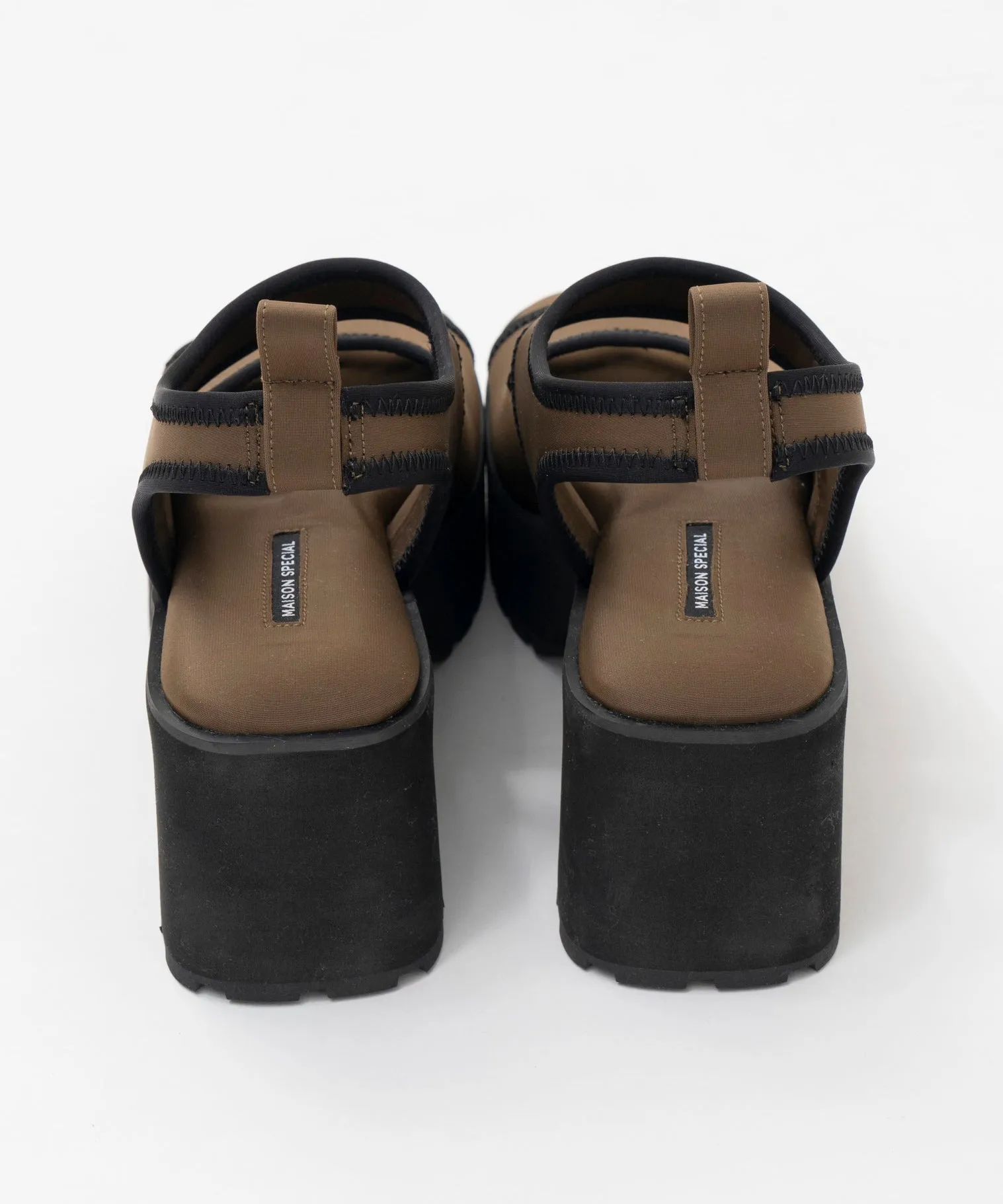 Volume Sole Stretch Sandals