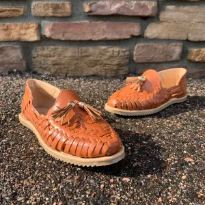 Women Cognac Mexican Sandles