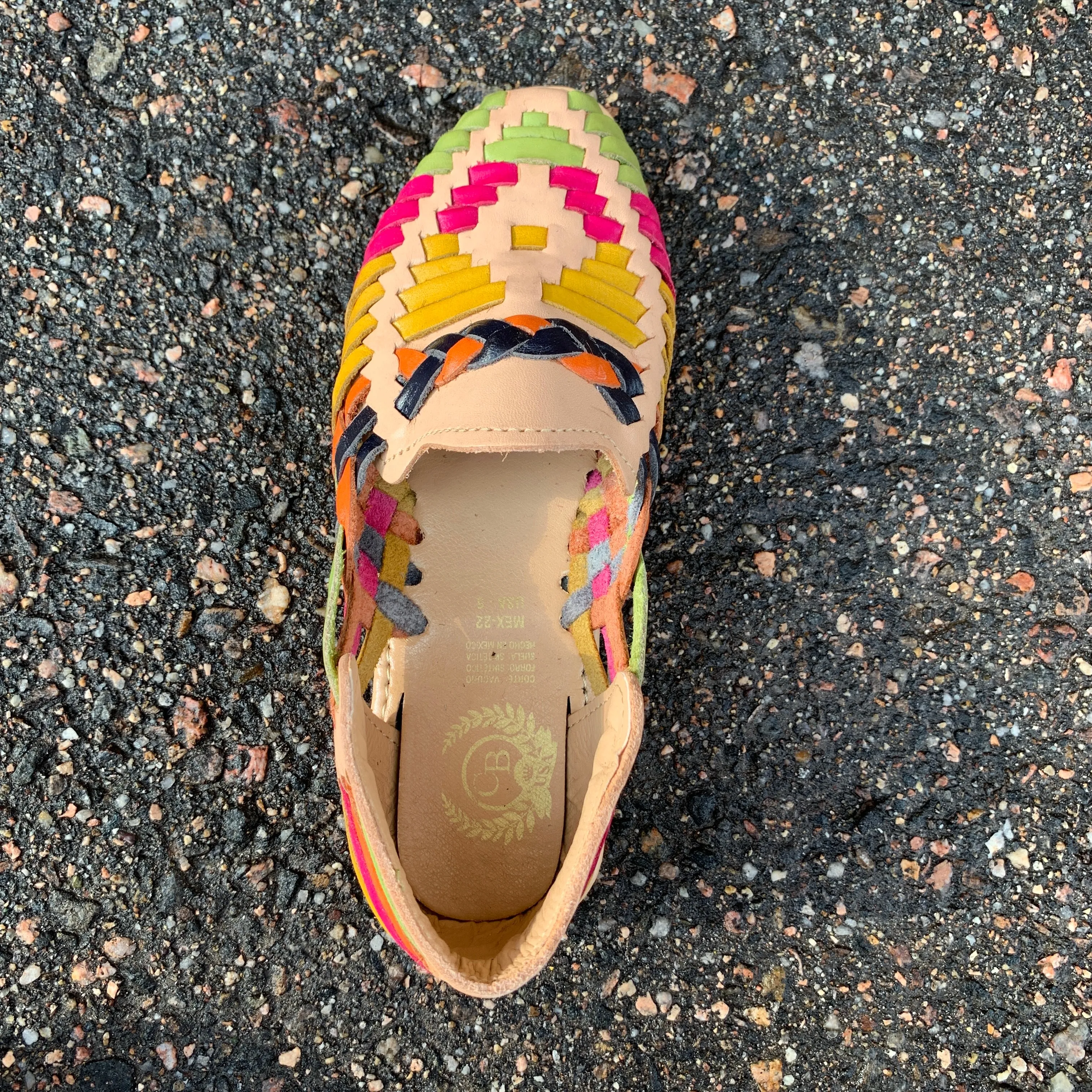 Women Colorful Mexican Handmade Sandles