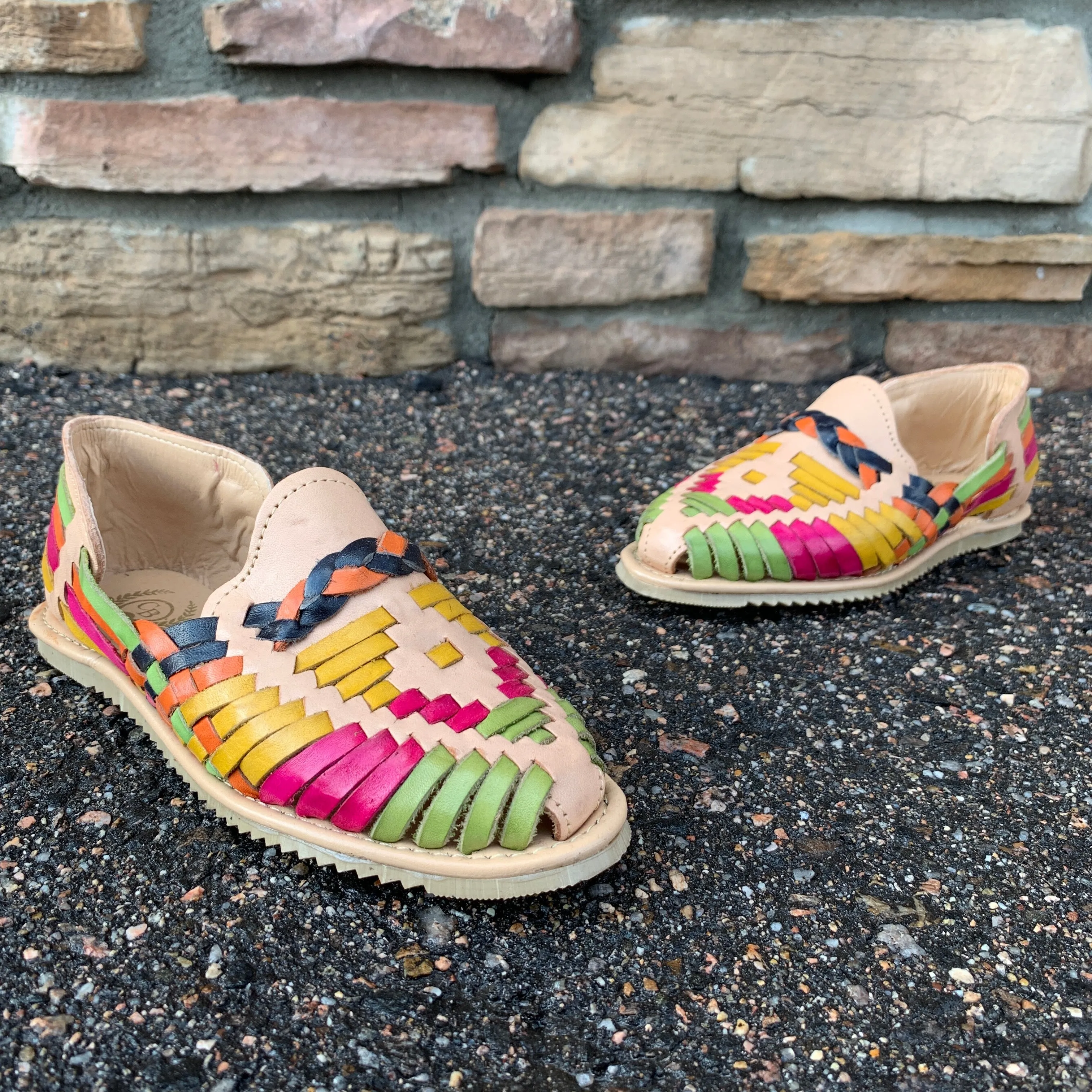 Women Colorful Mexican Handmade Sandles