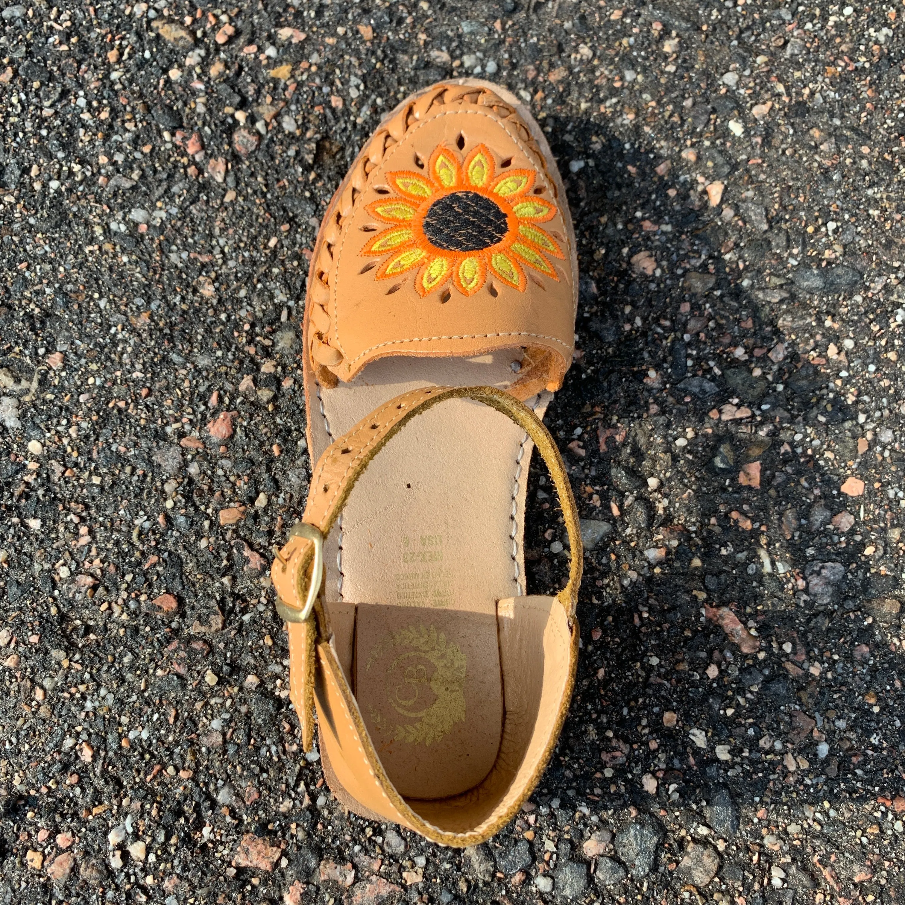 Women Sunflower Mexican Handmade Sandles