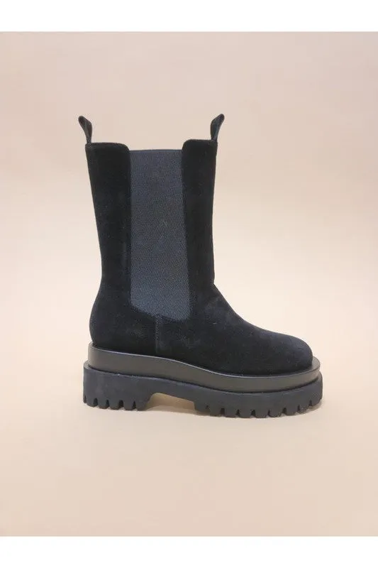 Women's Nectar-Platform Combat Stylish Boots