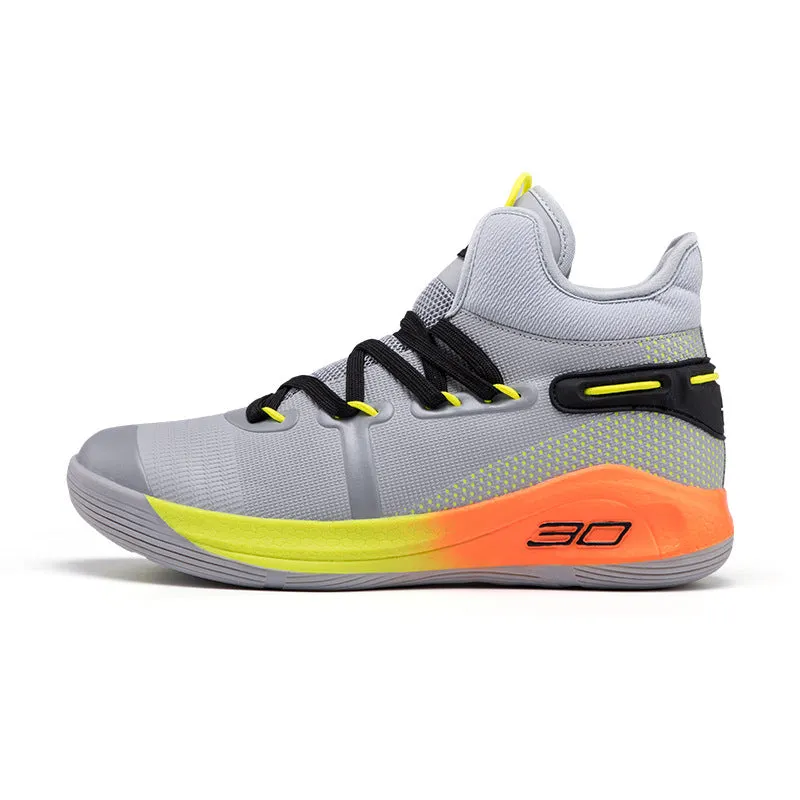 Youth Basketball Sneaker: Autumn Combat Cement Nail Shoes
