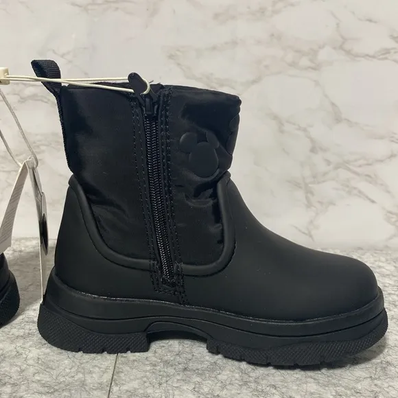 Zara Disney Kids Rubberized Mickey Mouse Boots